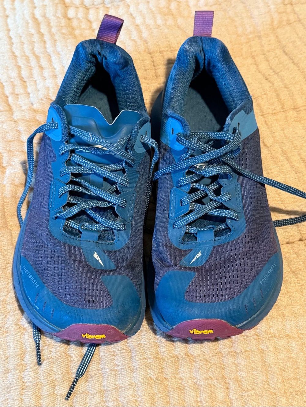 Altra women Blue Trail Running Shoes